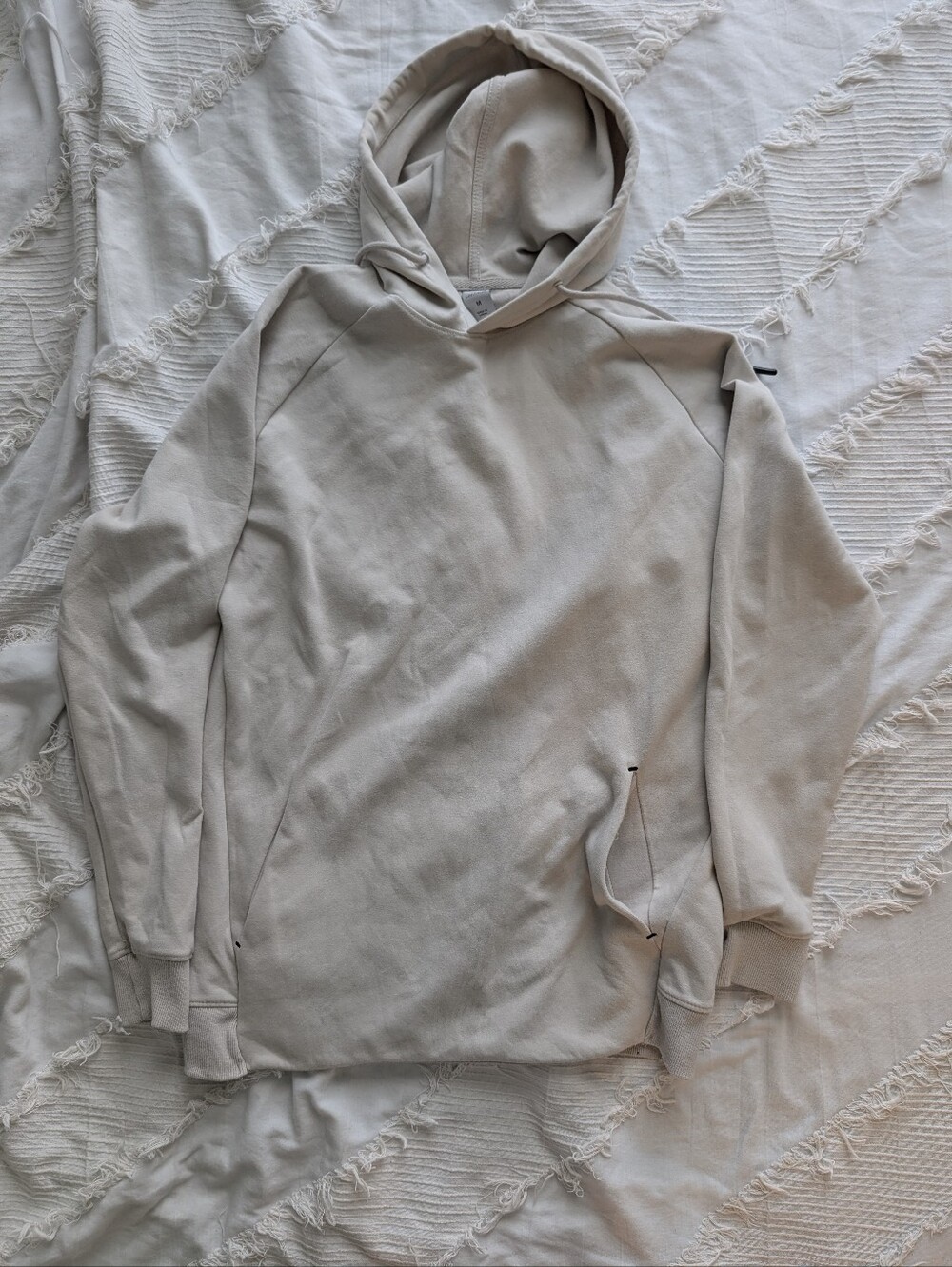 Cream Drawstring Hoodie - BCG
